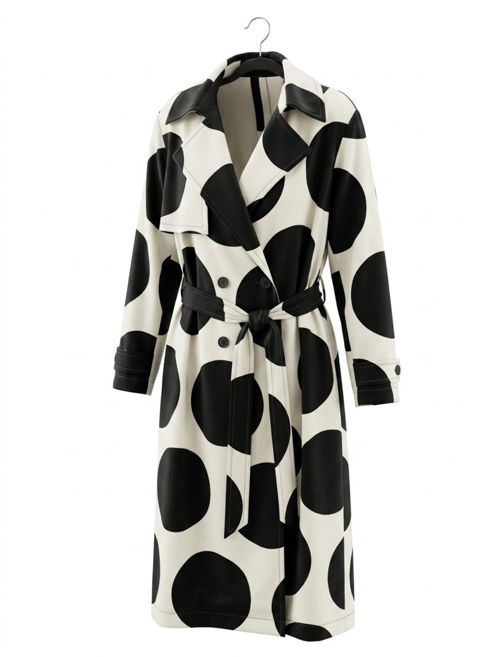 Zara studio limited edition polka dot trench M/L capsule collection